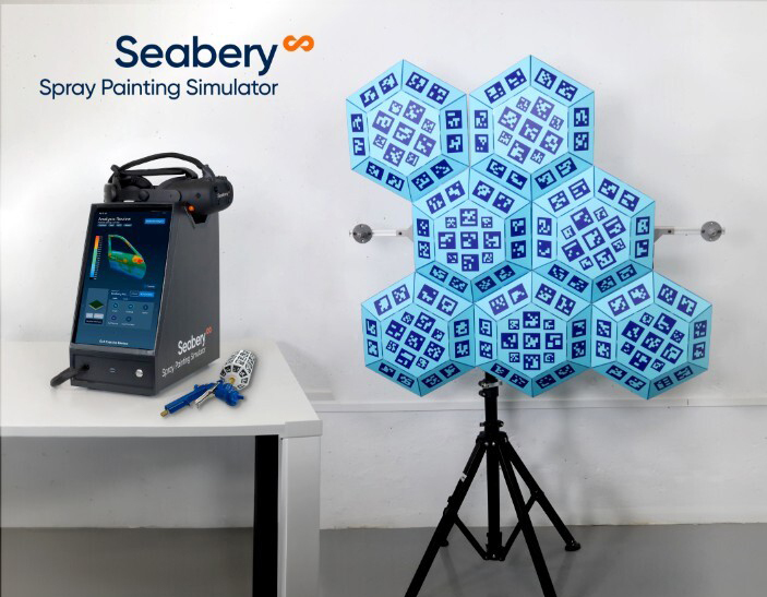 spray painting components