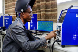 soldamatic augmented training for welding GIZ mozambique
