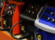 Photo,Of,Various,Type,Welding,Inverters,Standing,On,Construction,Supply