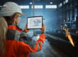 Professional,Heavy,Industry,Engineer,Uses,Tablet,Computer,For,Augmented,Reality