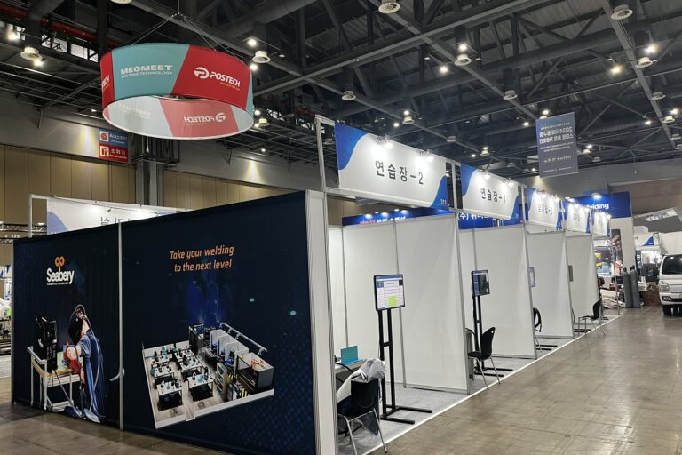 Korea POSTECH KWIC Seabery booth Korea POSTECH KWIC Seabery booth