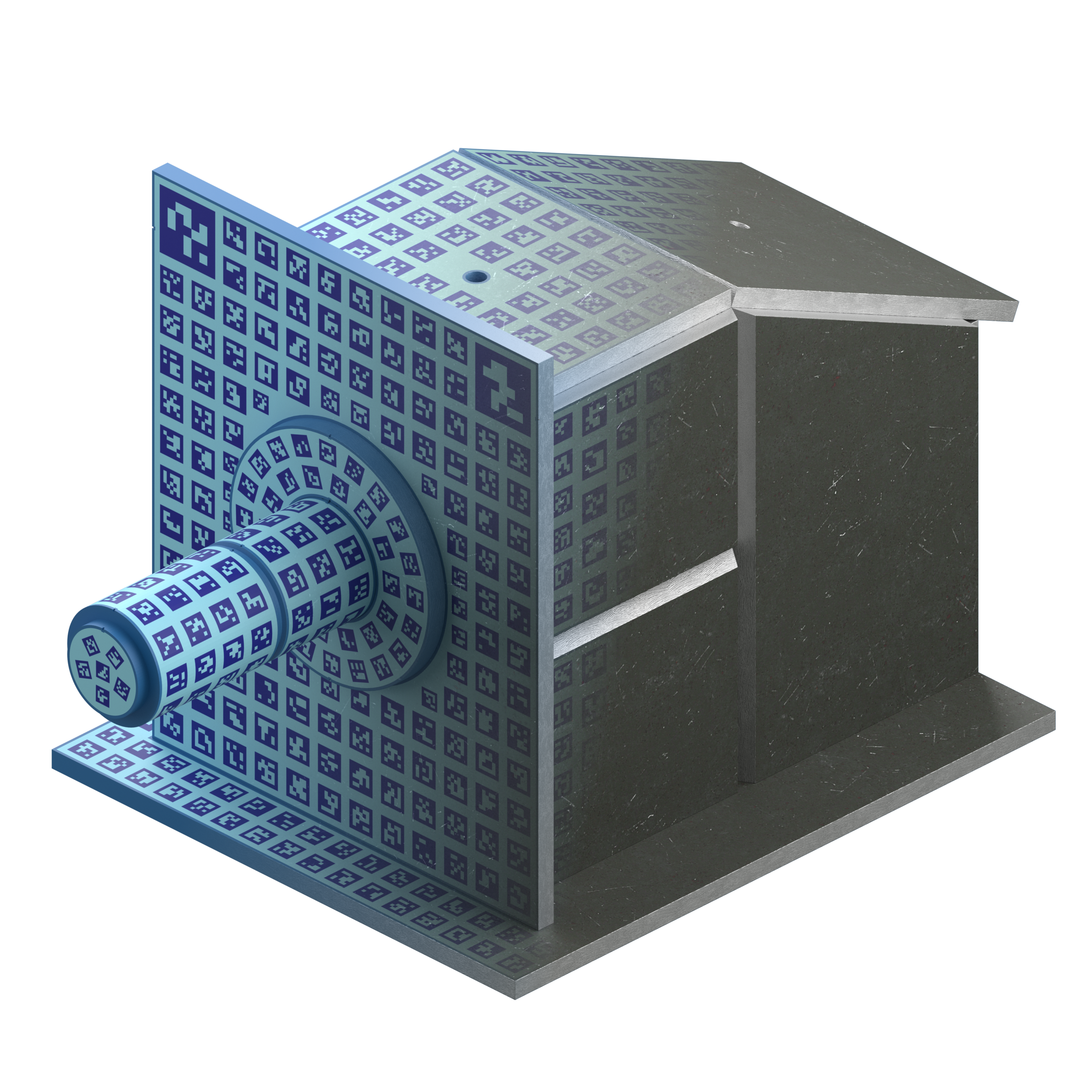 AR welding composition — mixed reality overlay