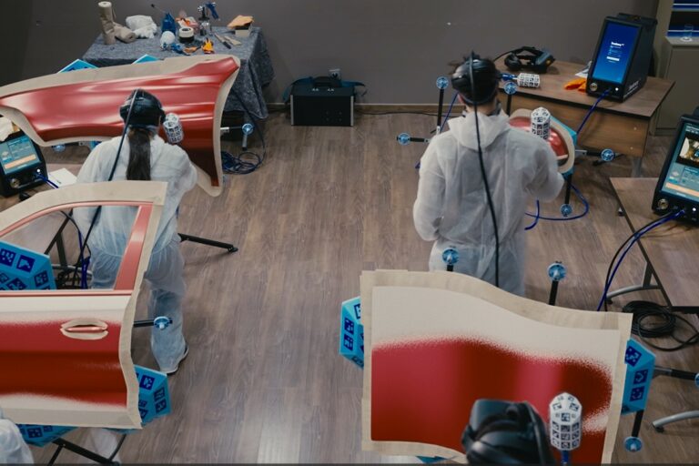 Seabery Spray Painting Simulator Augmented Lab